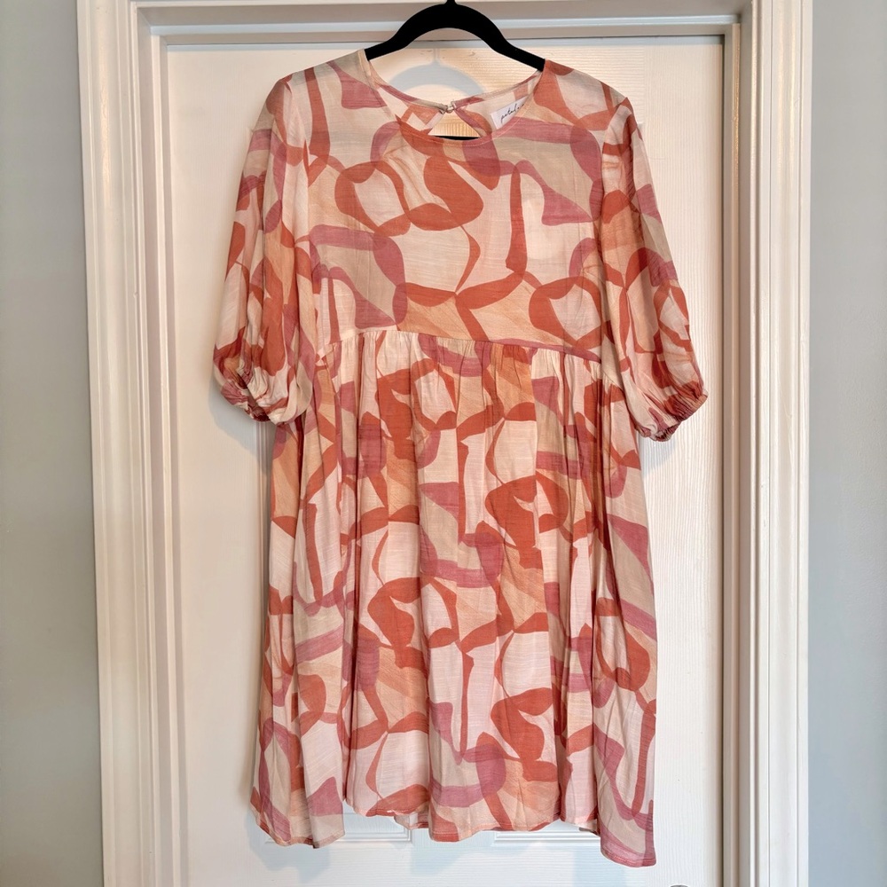 NWT Petal & Pup Coral Mini Dress